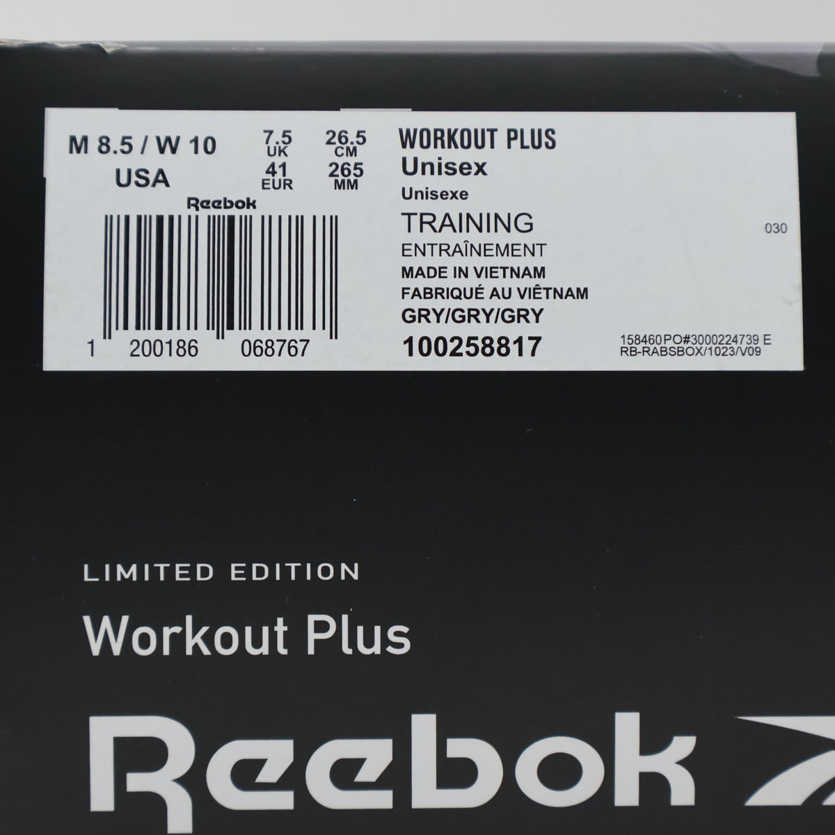 100258817 Playstation Ã Reebok Workout Plus 30th Anniversary (Men's)