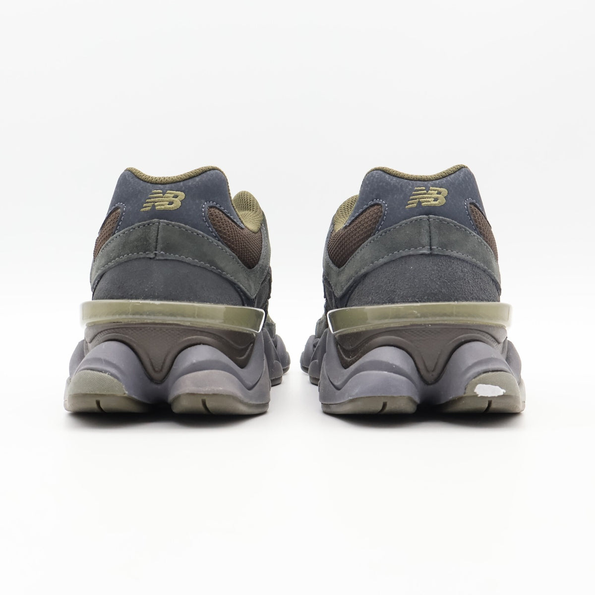 U9060PH New Balance 9060 Blacktop Dark Moss Brown Khakis Green Grey (Men's)