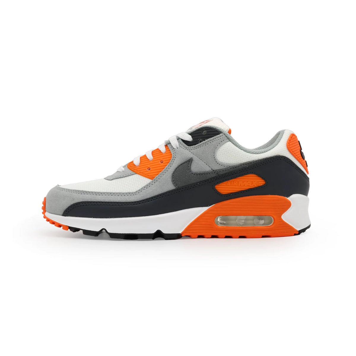 DM0029-108 Nike Air Max 90 Safety Orange White Safety Orange Dark Smoke (Men's)