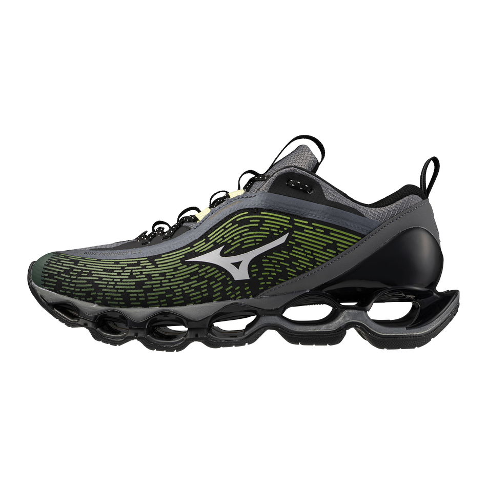 D1GA260H03 Mizuno Wave Prophecy 13.2 "Dark Gray/White/Green" (Men's)
