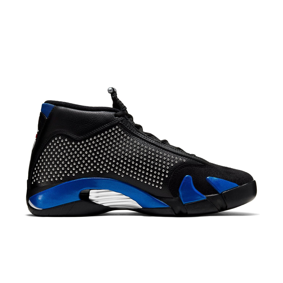 BV7630-004 Supreme Nike Air Jordan 14 Retro Black Varsity Royal Chrome (Men's)