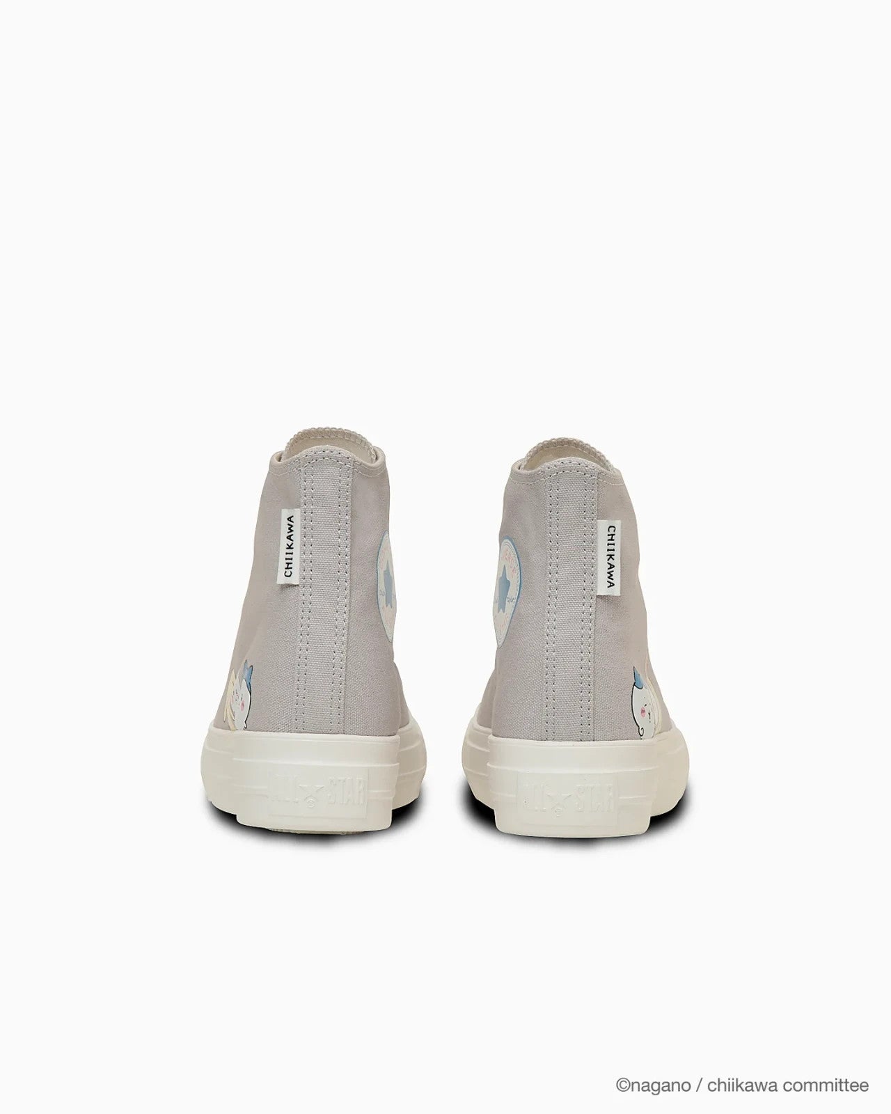 31315242 Chiikawa Ã Converse  All Star Light PLTS PT Hi Light Grey (Women's)