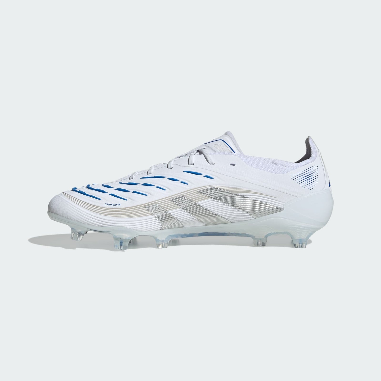 ID3879 adidas Predator Elite FG Cloud White Silver Metallic Bright Royal (Men's)