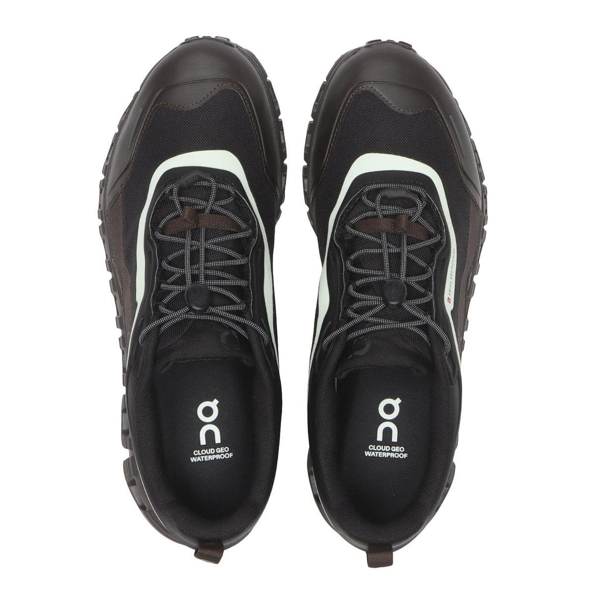 3MG10422535 On Cloud 6 Geo Waterproof Black/Lima (Men's)