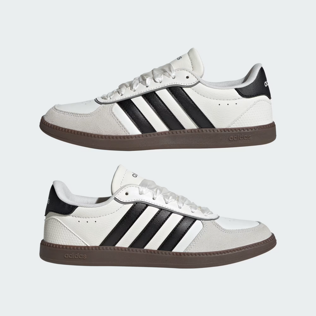 JQ8253 adidas Breaknet Sleek Core White Core Black Grey Three (Women's)