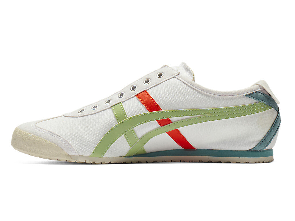 1183A360-129 Onitsuka Tiger MEXICO 66 SLIP-ON WHITE JADE (Men's)