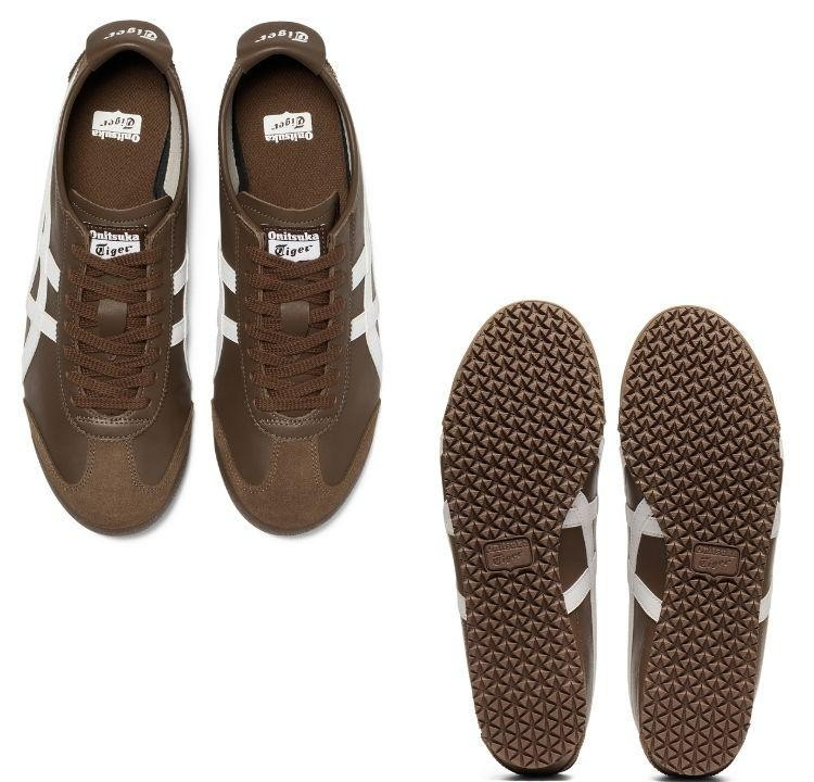 1183C102-205 Onitsuka Tiger Mexico 66 "Brown Storm/White" (Men's)
