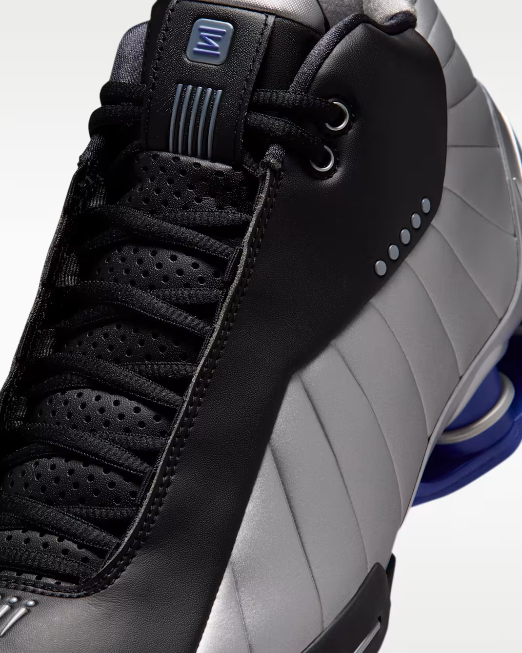 IR1984-010 Nike Shox BB4 "Black/Metallic Silver/Lapis" (2026) (Men's)