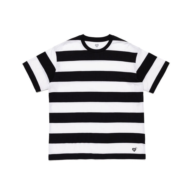 HUMAN MADE Striped Pack T-Shirt Black