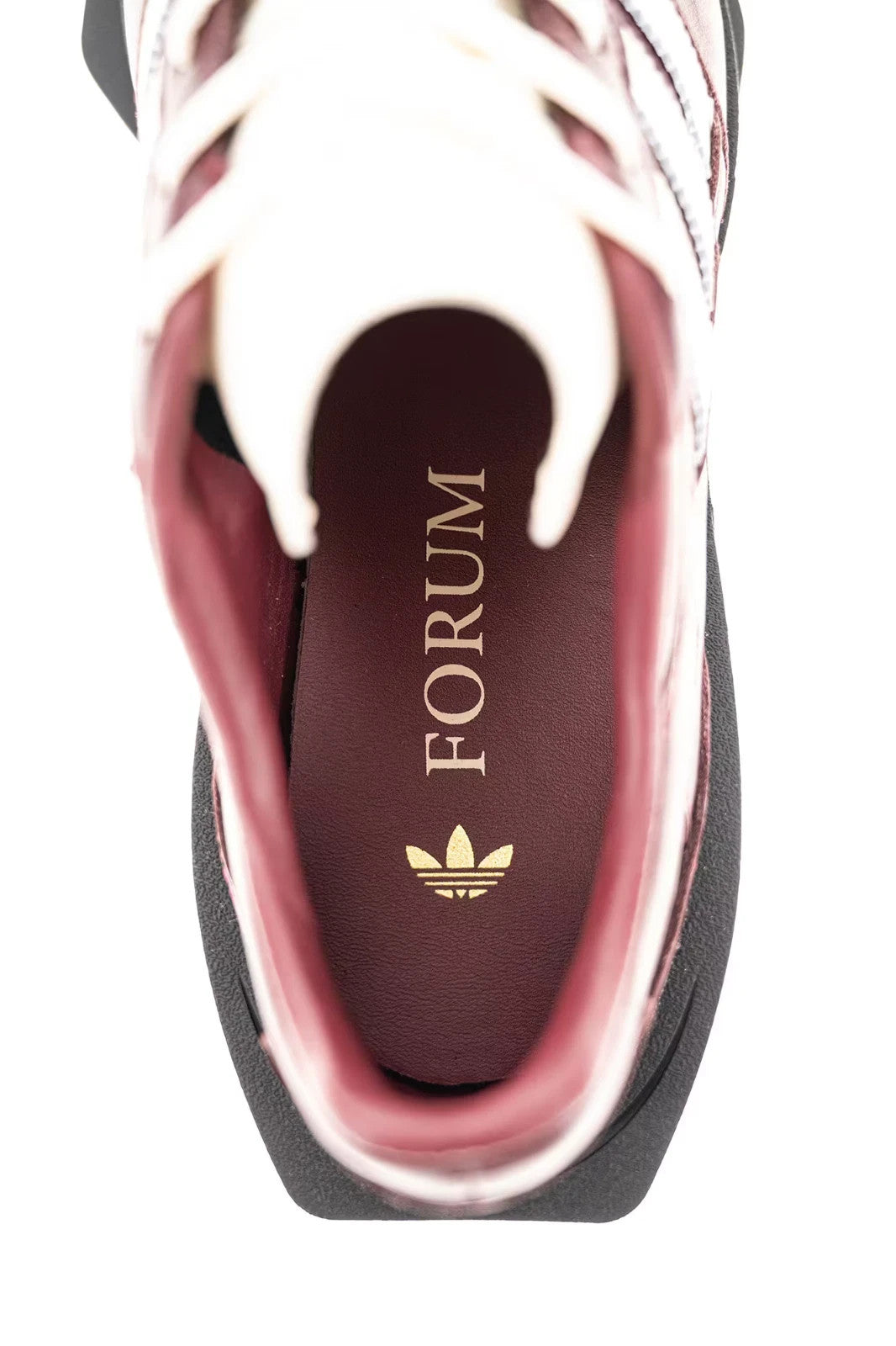 KK1586 adidas FORUM SQ "Shadow Red/Cream White/Core Black" (Women's)