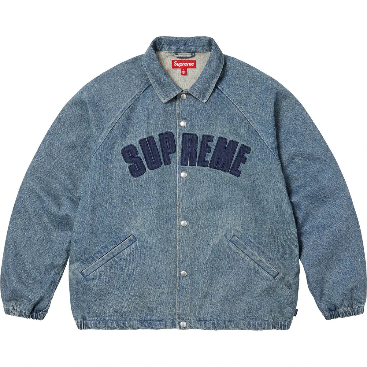Supreme Arc Denim Coaches Jacket Washed Indigo