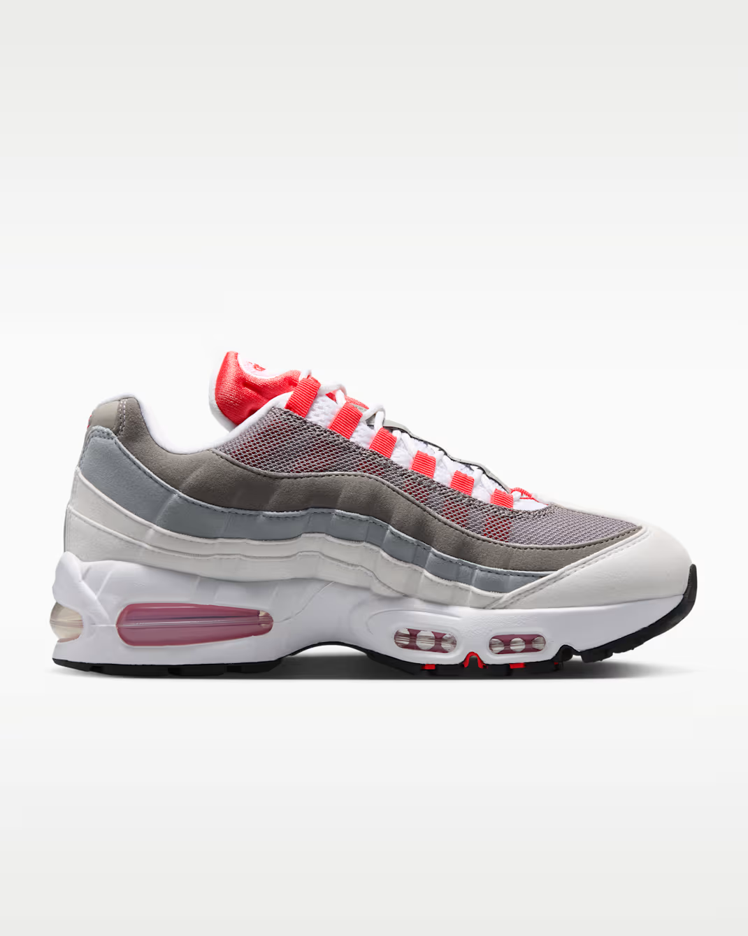 HJ5996-101 Nike Air Max 95 Big Bubble "White/Light Crimson" (Women's)