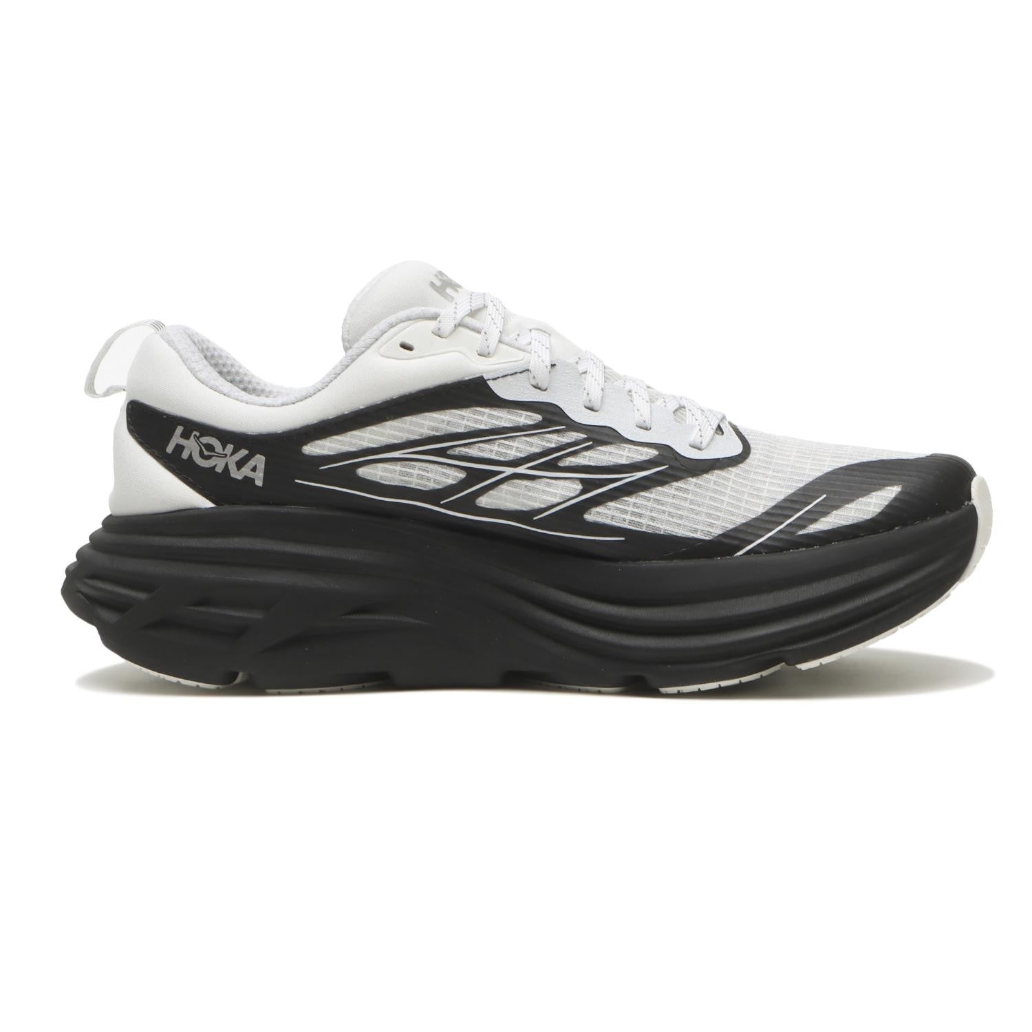 1155391-FLCK Hoka Bondi 8 TS Caged Frost Black (Men's)