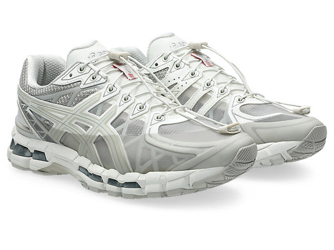 1203A529-100 UNAFFECTED Asics Gel-Kayano 20 Cream Lake Grey (Men's)