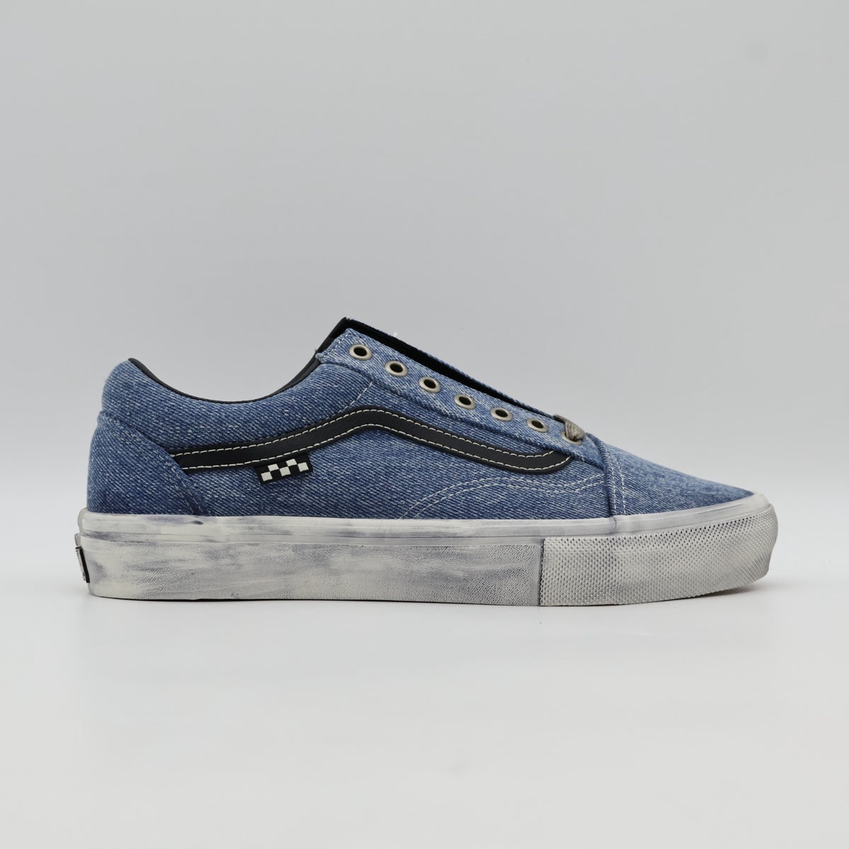 VN0A2Z32Y40 Vans Skate Old Skool Denim Blue Black (Men's)