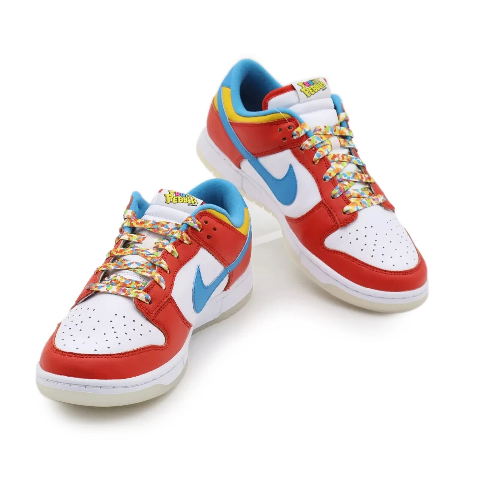 DH8009-600 Nike Dunk Low LeBron James Fruity Pebbles Habanero Red (Men's)
