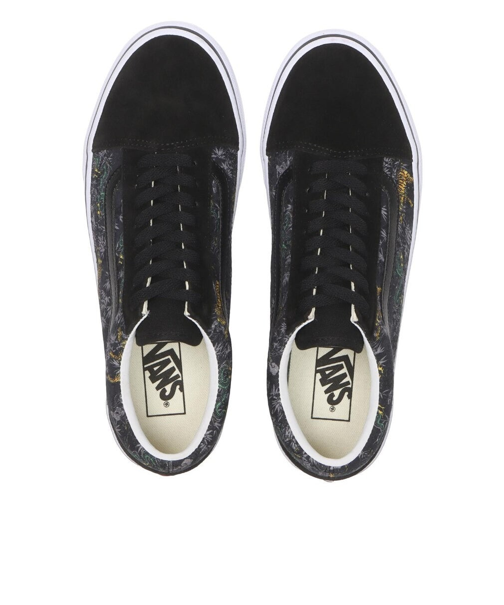705933-0002 Vans Old Skool "Black/Aloha" (V36CF ALH)