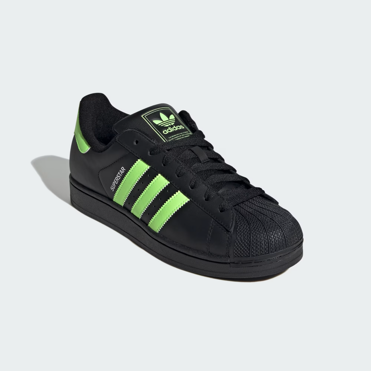 JQ3175 adidas Originals Superstar 2 Core Black Signal Green Cloud White (Men's)