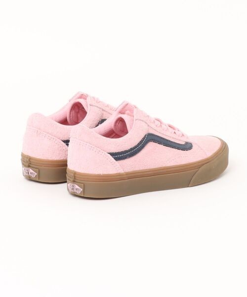 VN000E9TBIZ Vans Old Skool Hairy Suede Pink Navy (Men's)