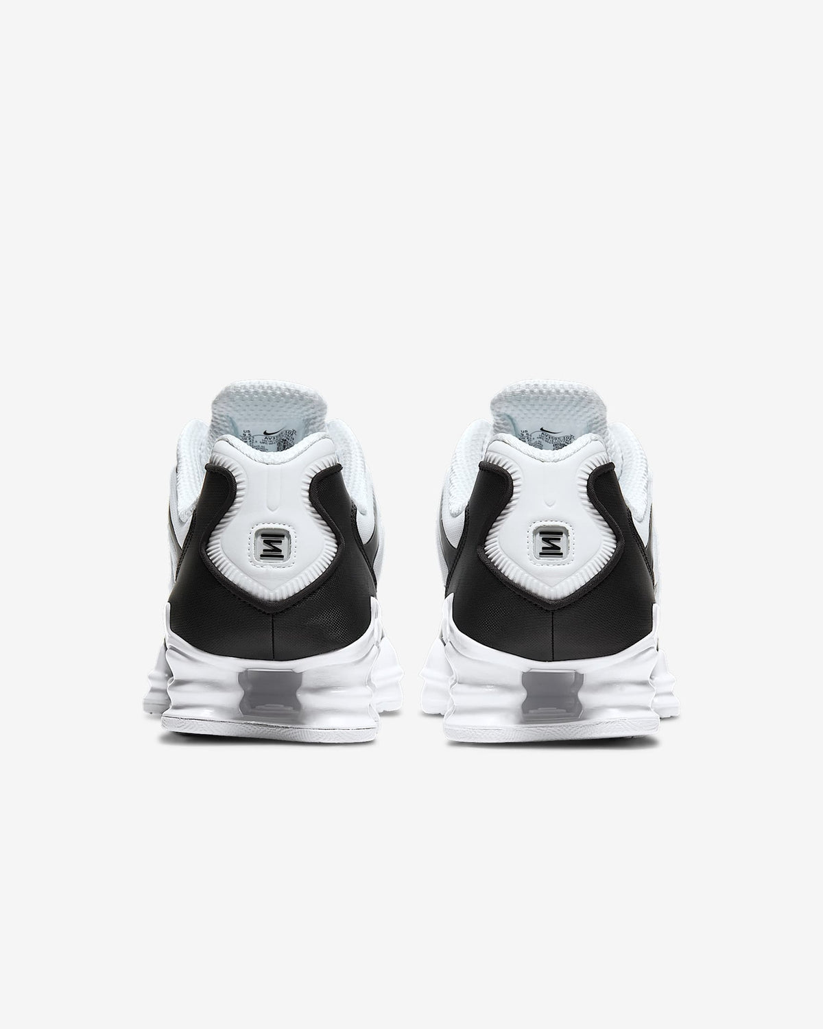 AV3595-102 Nike Shox TL White Metallic Platinum Black (Men's)