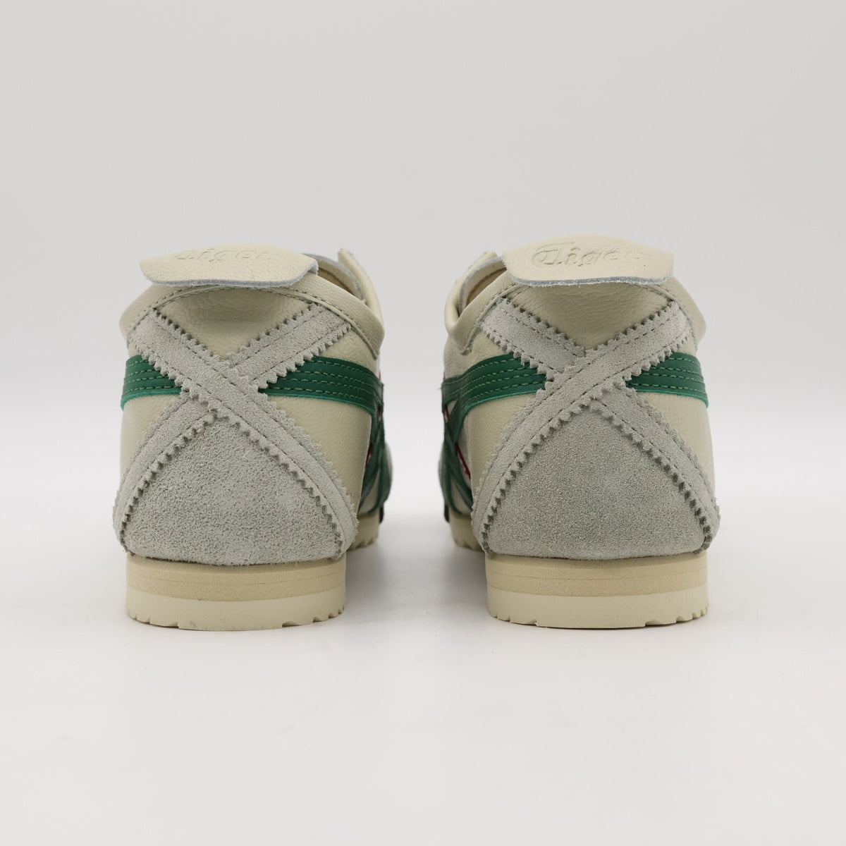 1182A466-101 Onitsuka Tiger Mexico 66 Deluxe Cream Green (Women's)