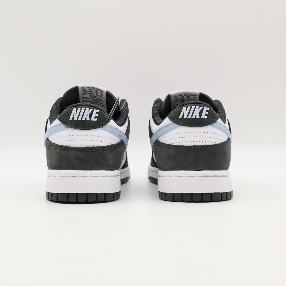 IB3079-100 Nike Dunk Low White Anthracite Light Armory Blue (Men's)