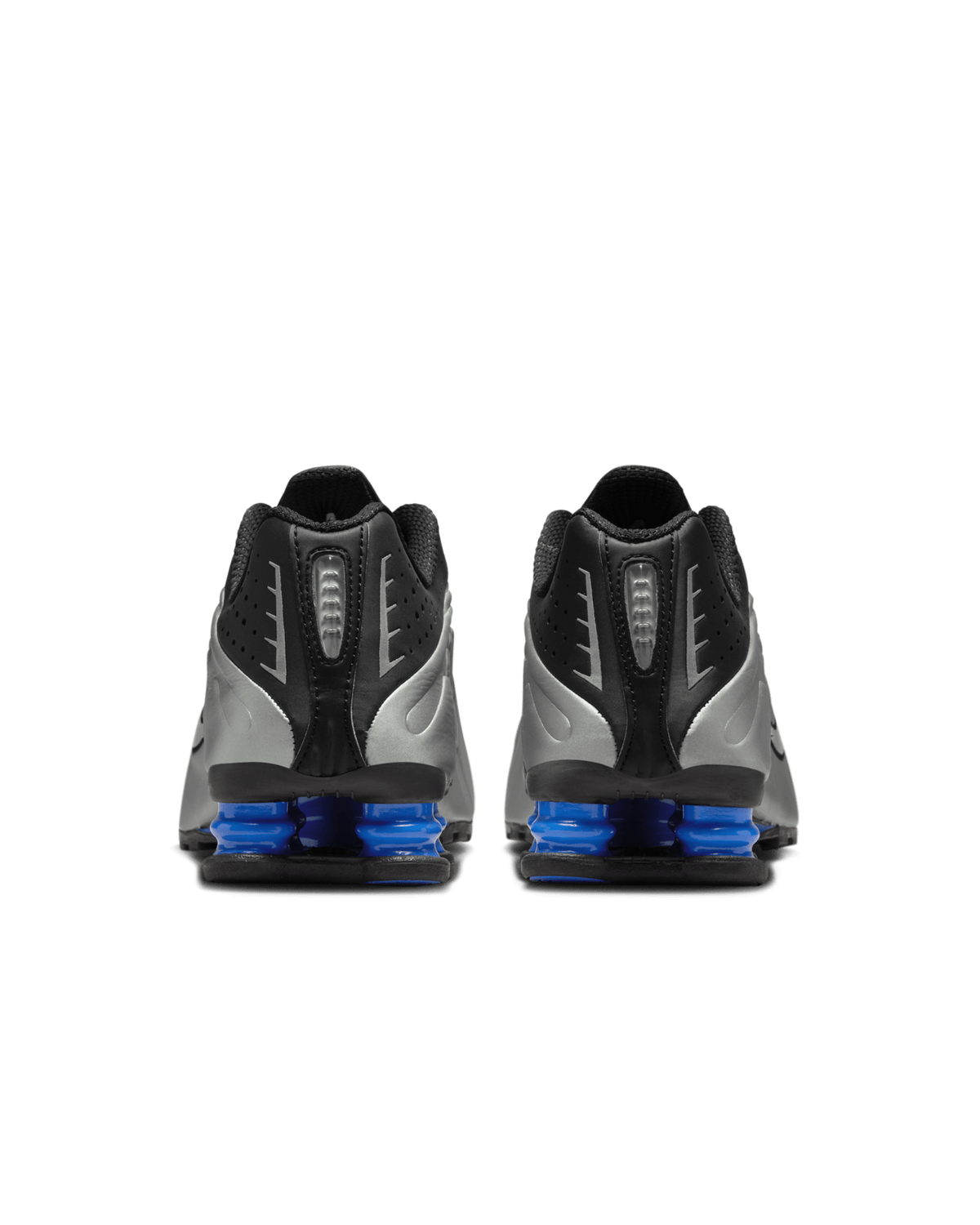 AR3565-006 Nike Shox R4 Black Metallic Silver Racer Blue (Women's)