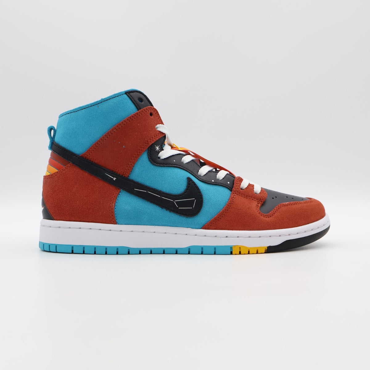 FQ1775-400 Diâorr Greenwood Nike SB Dunk High Decon QS Turquoise Blue (Men's)