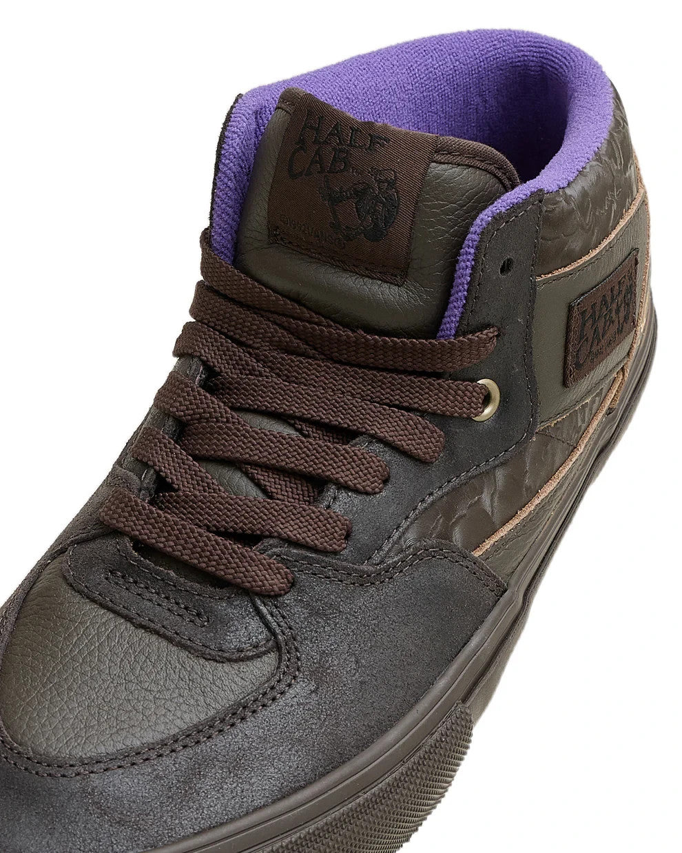 SNDN-SNKR-10892 Evisen Skateboards Ã Vans Skate Half Cab "Deep Mahogany" (Men's)