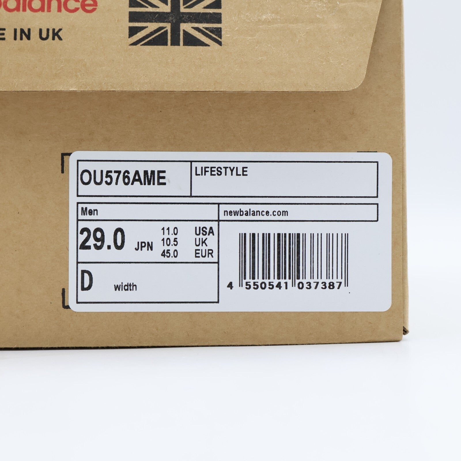 OU576AME the Apartment New Balance 576 Off White Evergreen Sail Ivory (Men's)