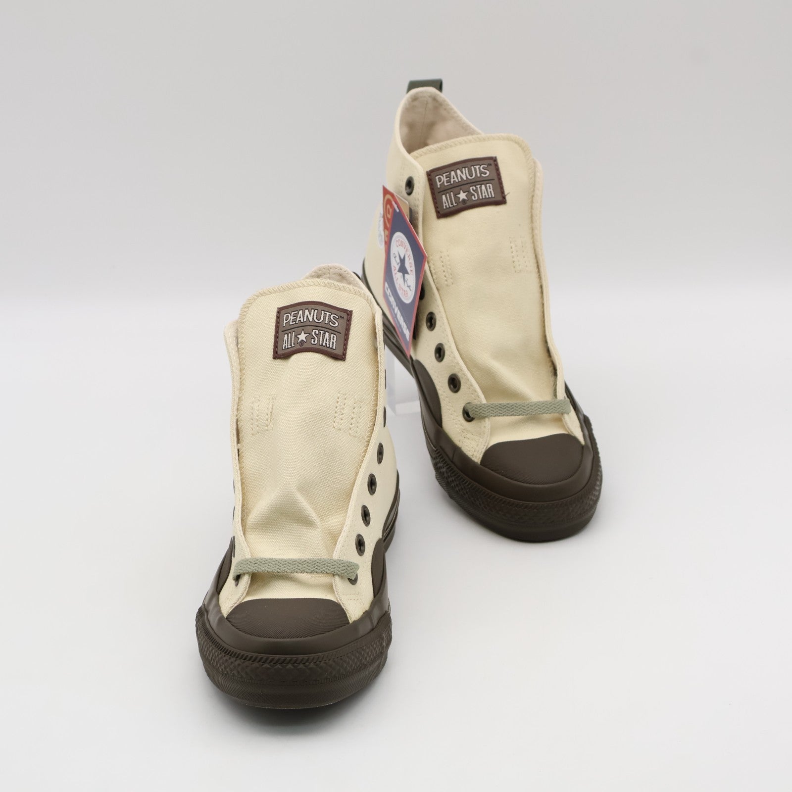 31310740 Peanuts Converse All Star BS HI Off White Taupe (Men's)