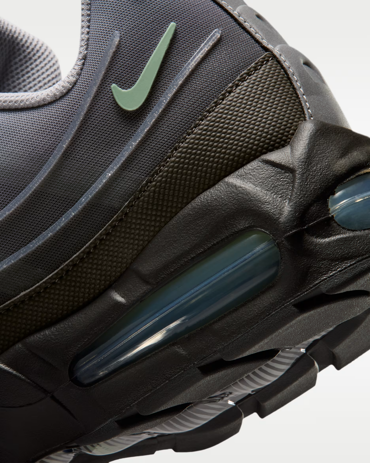 IH7853-200 Nike Air Max 95 Big Bubble Tech "Wolf Grey" (Men's)
