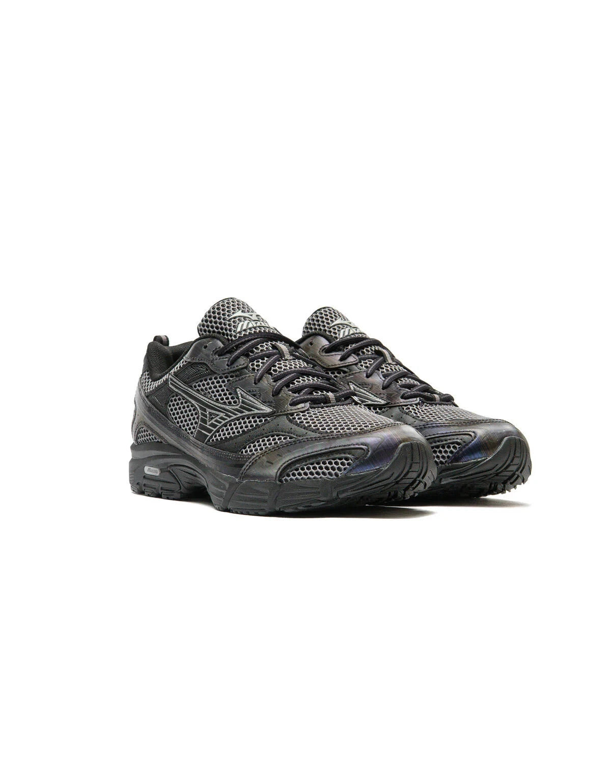 D1GA261503 Mizuno MXR "Grey/Black/Metallic Purple" (Men's)