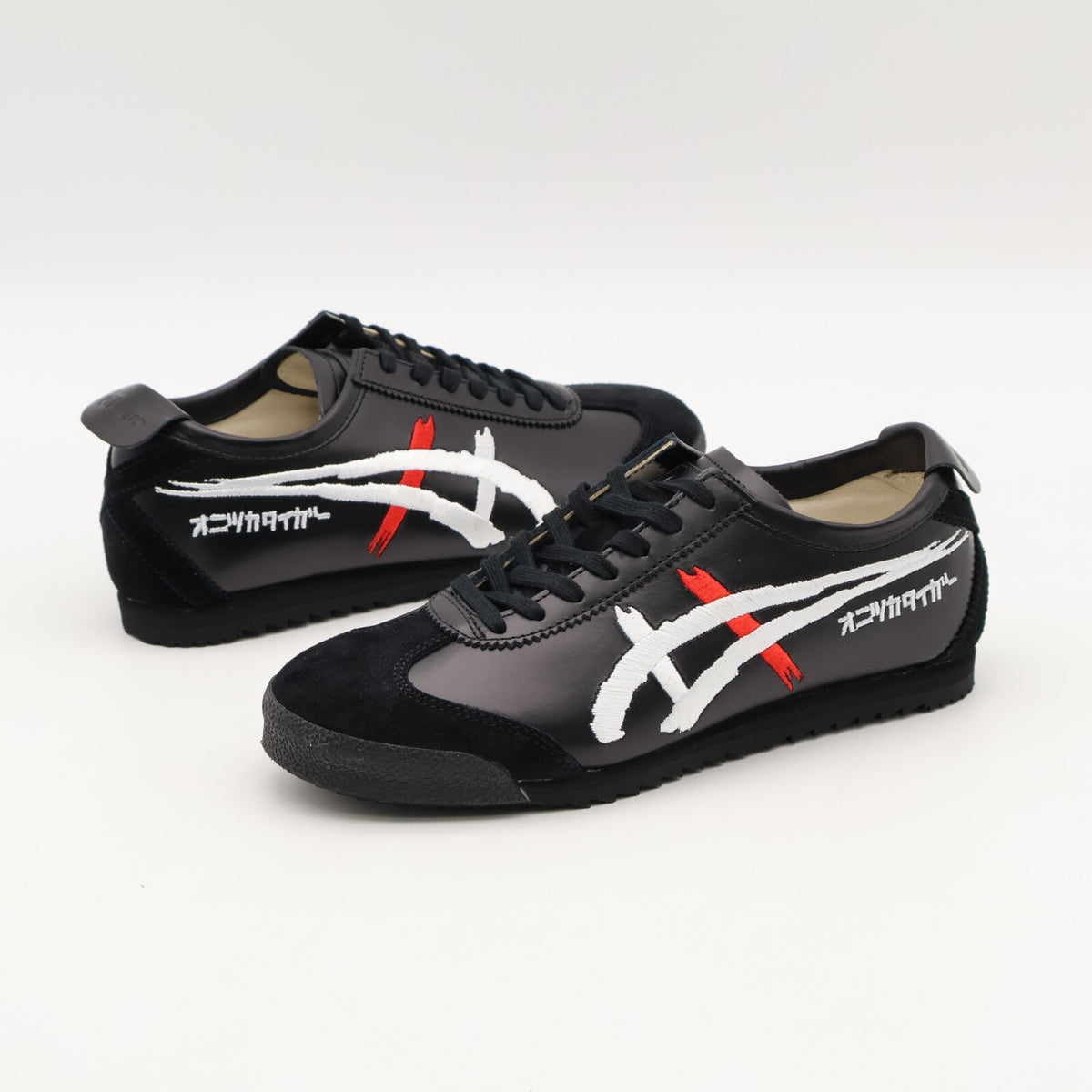 1182A188-001 Onitsuka Tiger NIPPON MADE Mexico 66 Deluxe Black White (Women's)