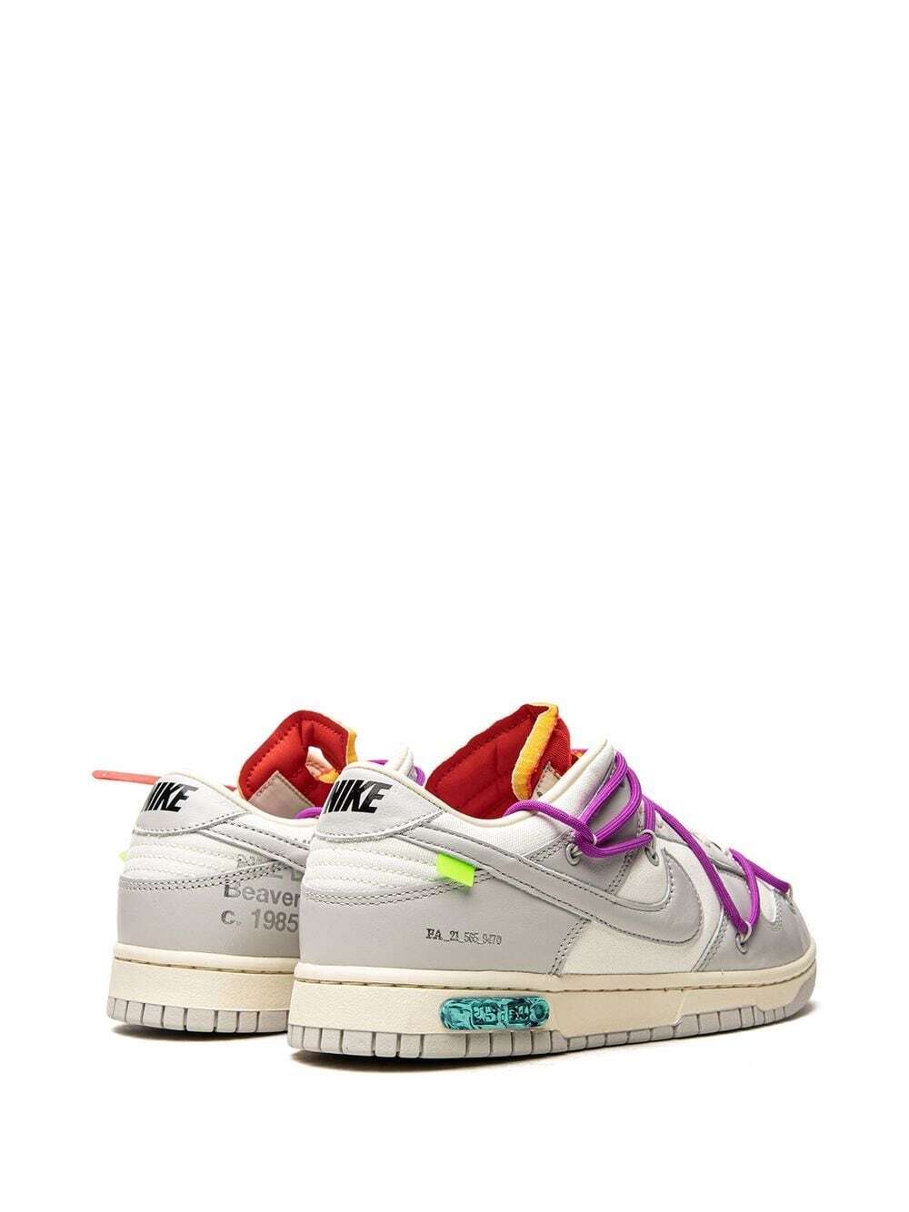 DM1602-101 OFF-WHITE NIKE DUNK LOW 1 OF 50 45 (Men's)