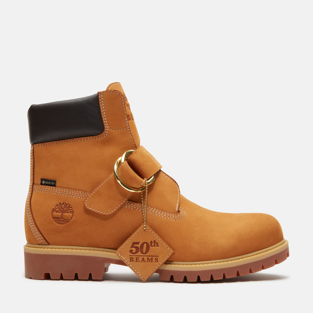 TB0A5NGSEYJ BEAMS Ã Timberland 6-Inch Premium Ring Boot GORE-TEX Wheat (Men's)