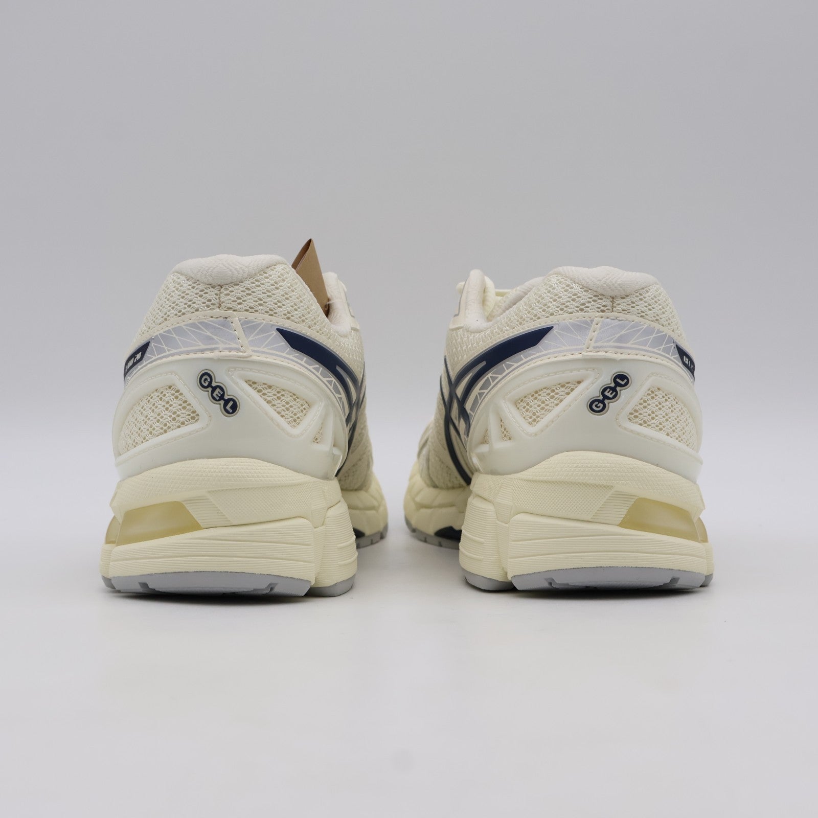 1203A388-104 Asics Gel-Kayano 20 Cream Independence Blue (Men's)