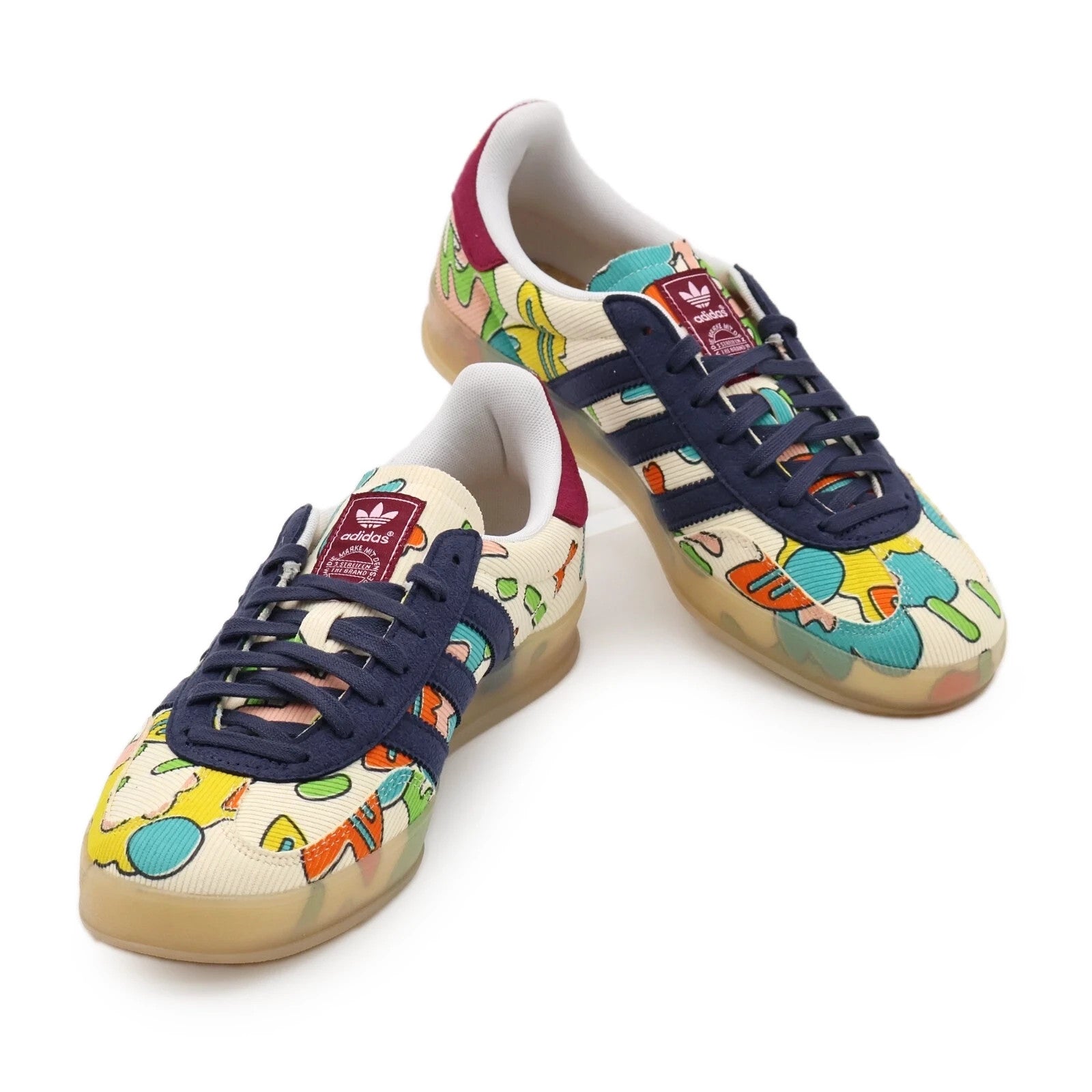 IG2849 Sean Wotherspoon Ã adidas Gazelle Indoor Corduroy Ecru Tint Shadow Navy