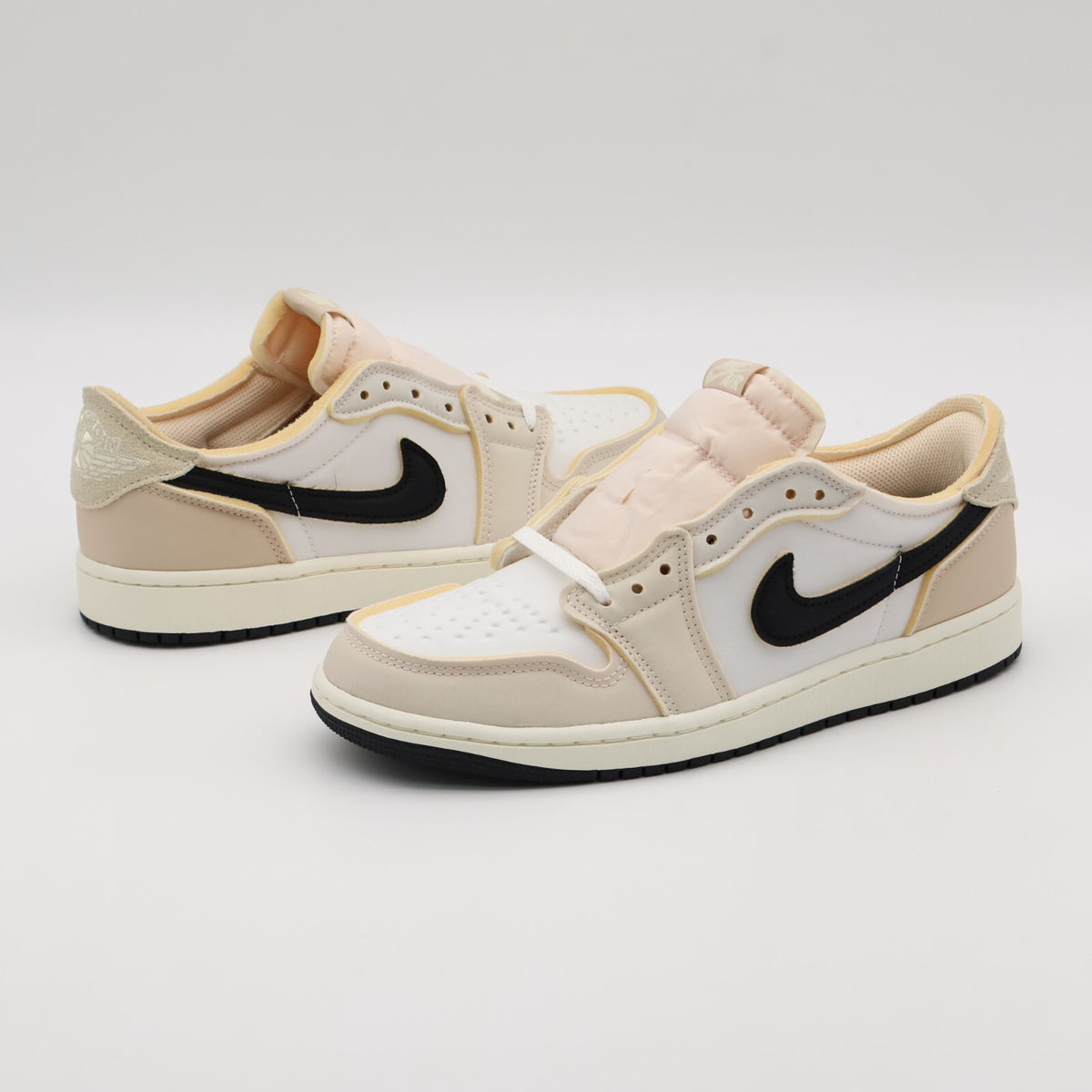 DV0982-100 Nike Air Jordan 1 Low OG EX Coconut Milk Sail White (Men's)
