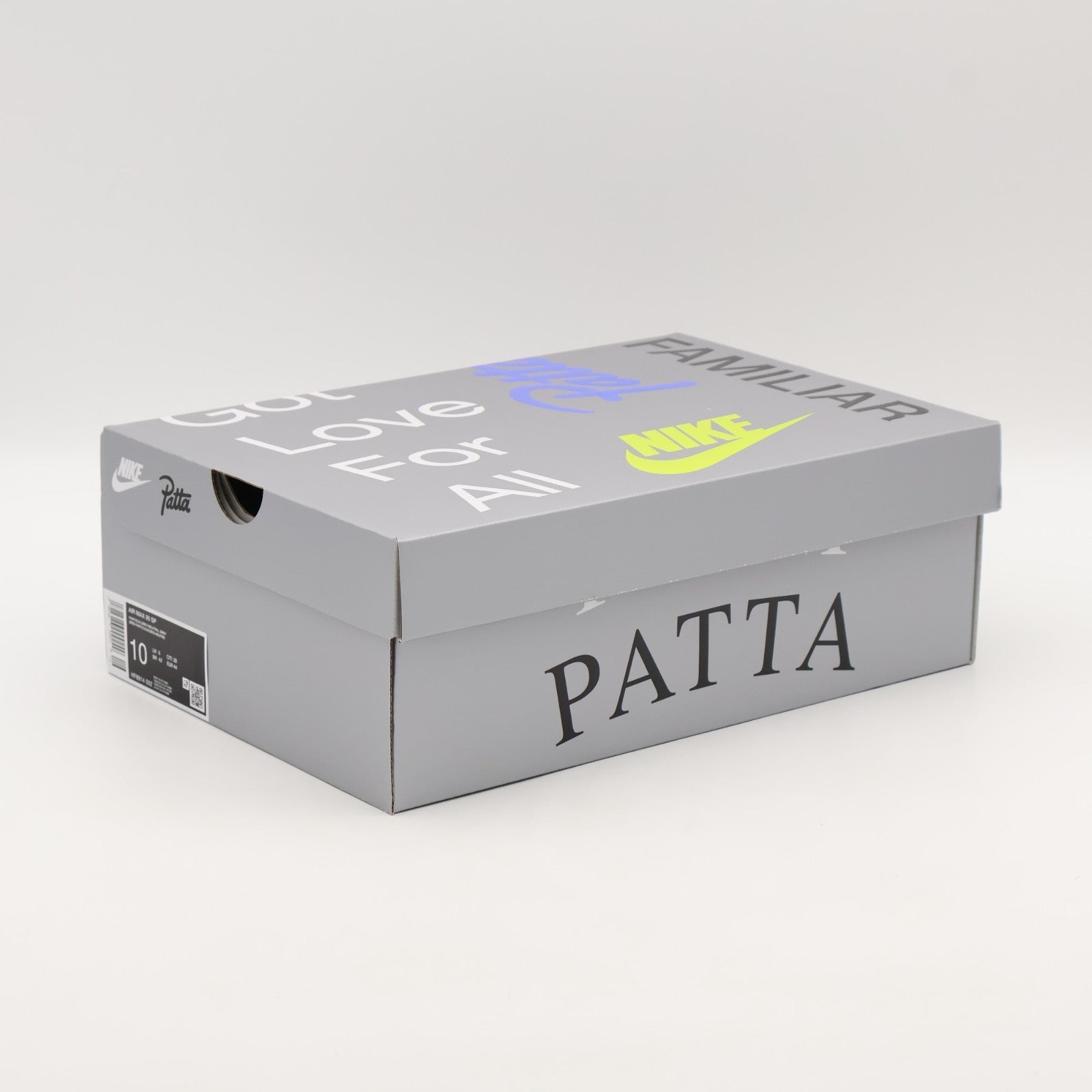 HF8814-002 Patta Nike Air Max 90 Sapphire and Particle Grey (Men's)