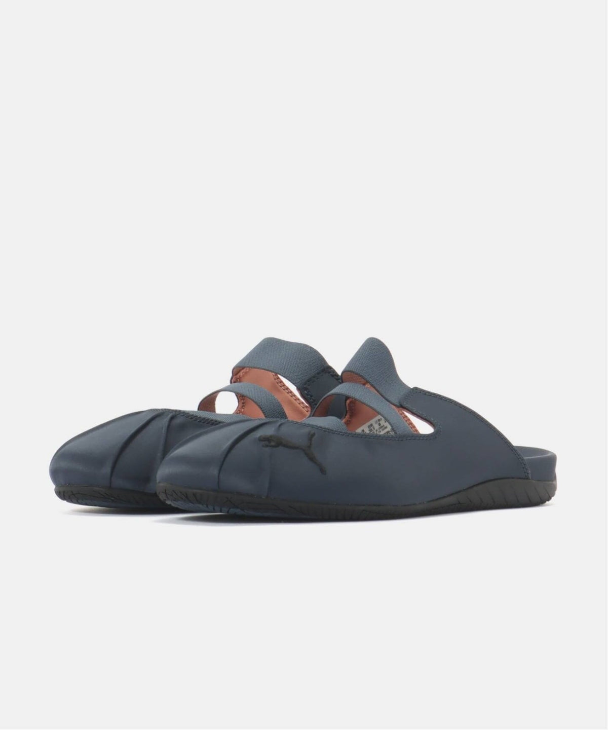 409911-01 Puma Speedcat Mule Satin "Blue Gray/Soft Clay" (Women's)