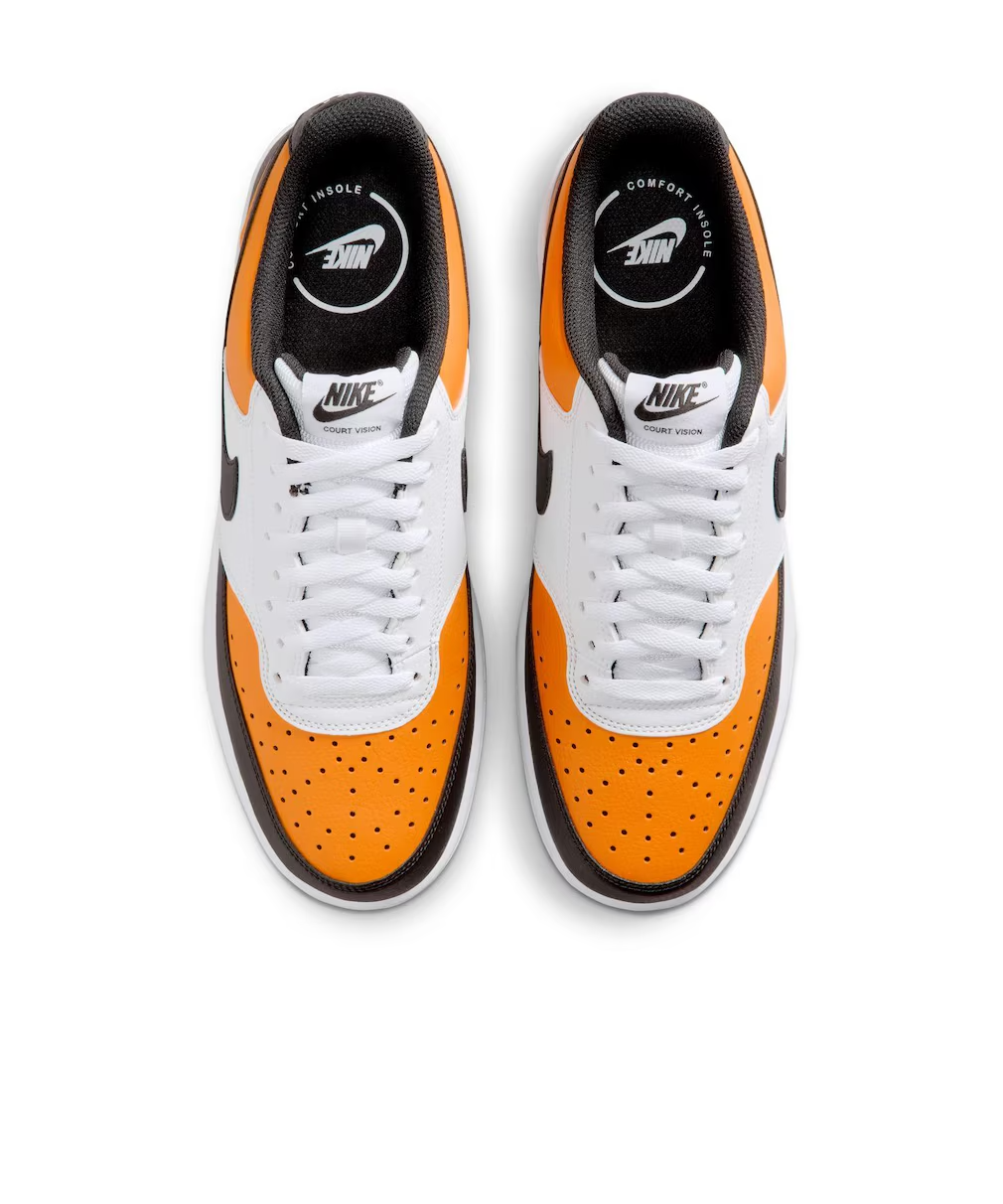 MIO9113-705 Nike Court Vision Low "Taxi/Black" (Men's)
