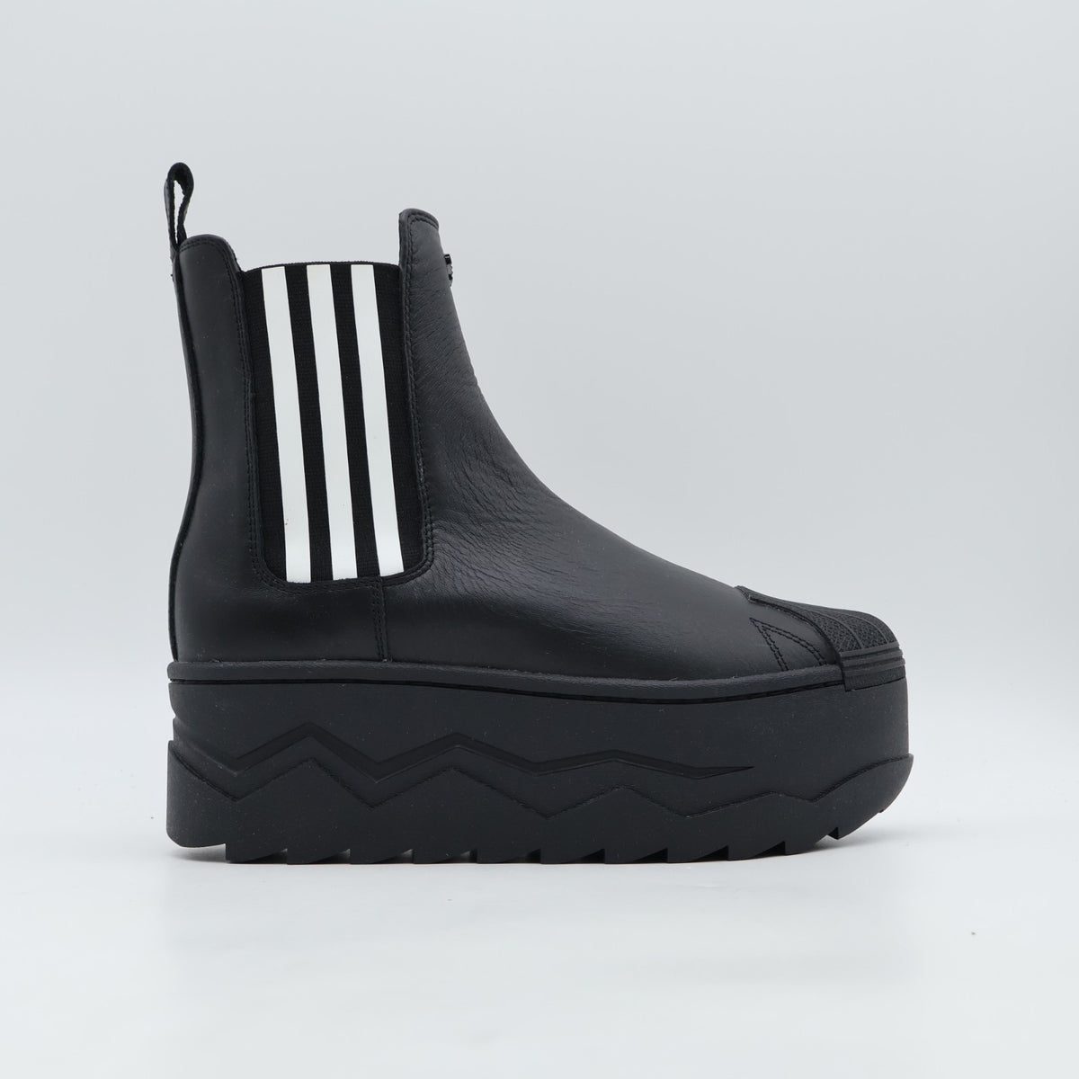 JQ6707 atmos pink adidas Originals Superstar PF Boots Black (Women's)