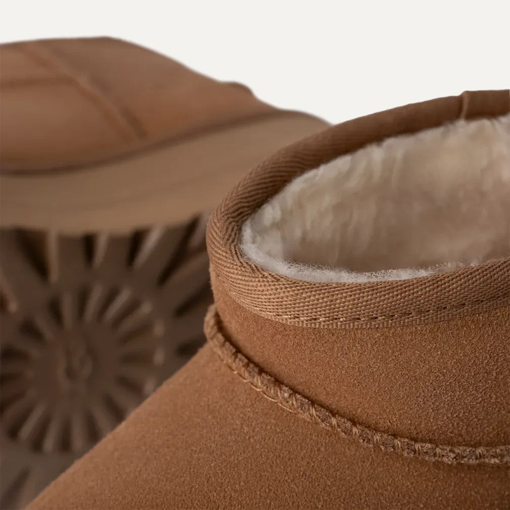 1135092-CHE UGG  Classic Ultra Mini Platform Chestnut (Women's)