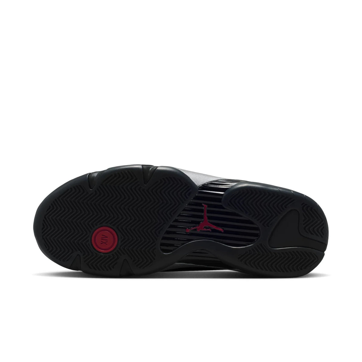 IR0908-001 Mowalola Ã Nike Air Jordan 14 Mule "Black/Metallic Silver" (Men's)