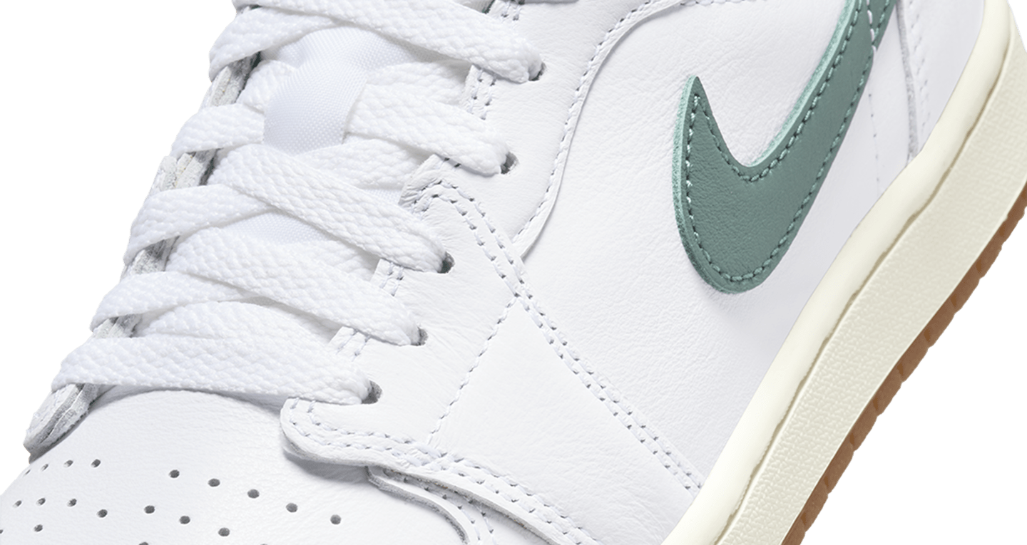CZ0775-133 Nike Women's Air Jordan 1 Low OG Oxidized Green (Women's)