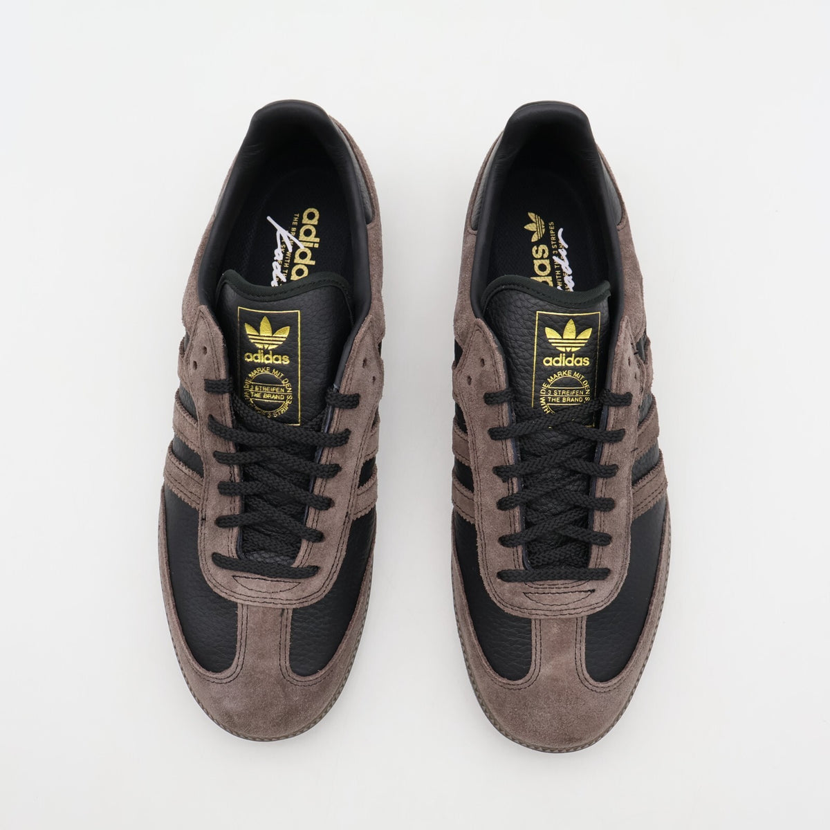IF9235 Kader Sylla adidas Originals Samba ADV Core Black Brown Gum (Men's)