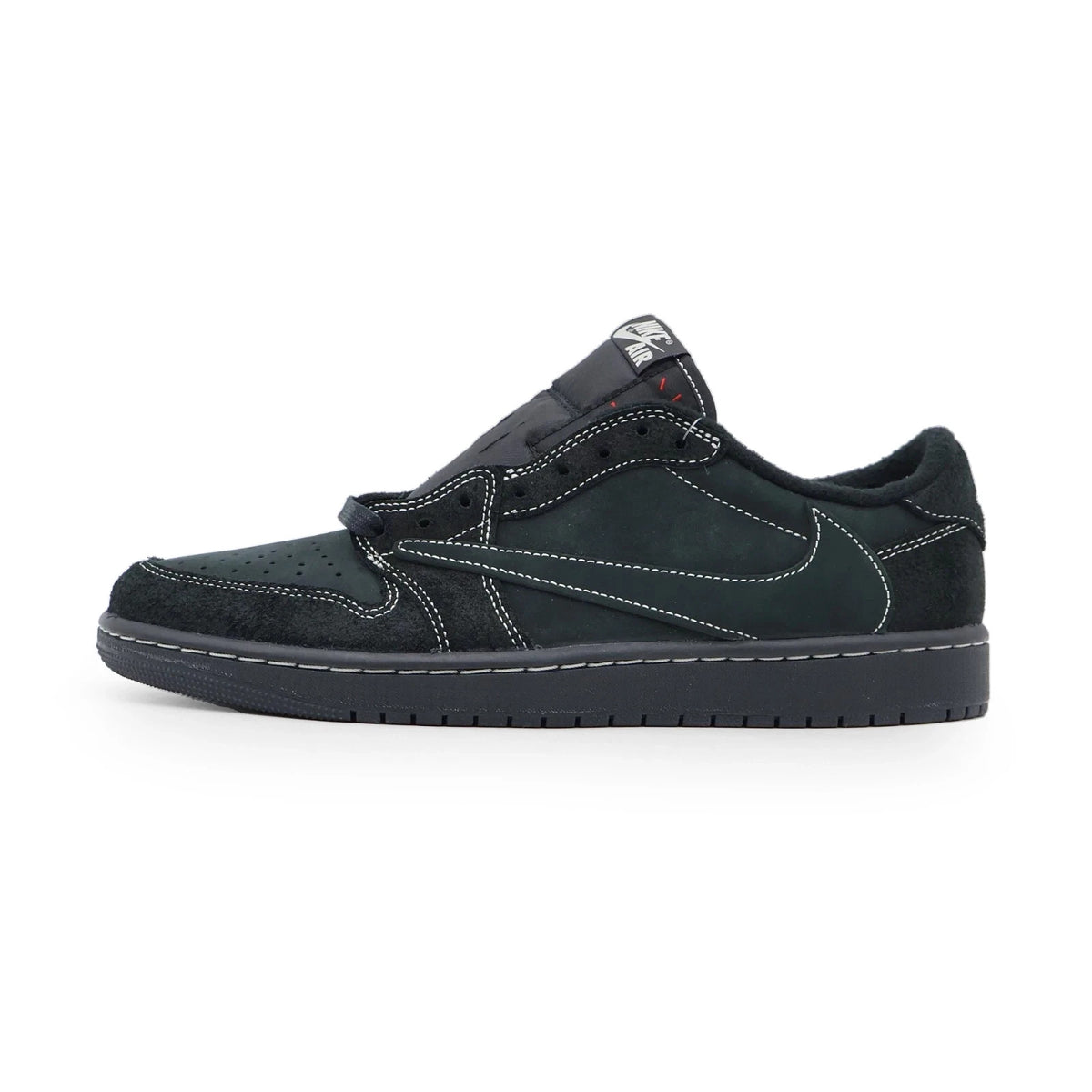 DM7866-001 Travis Scott Ã Nike Air Jordan 1 Low OG SP "Black Phantom"(Men's)