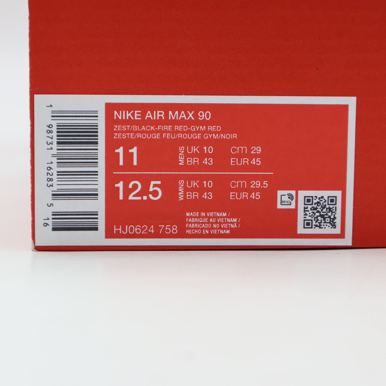 HJ0624-758 Nike Air Max 90 Total 90 Laser (Men's)