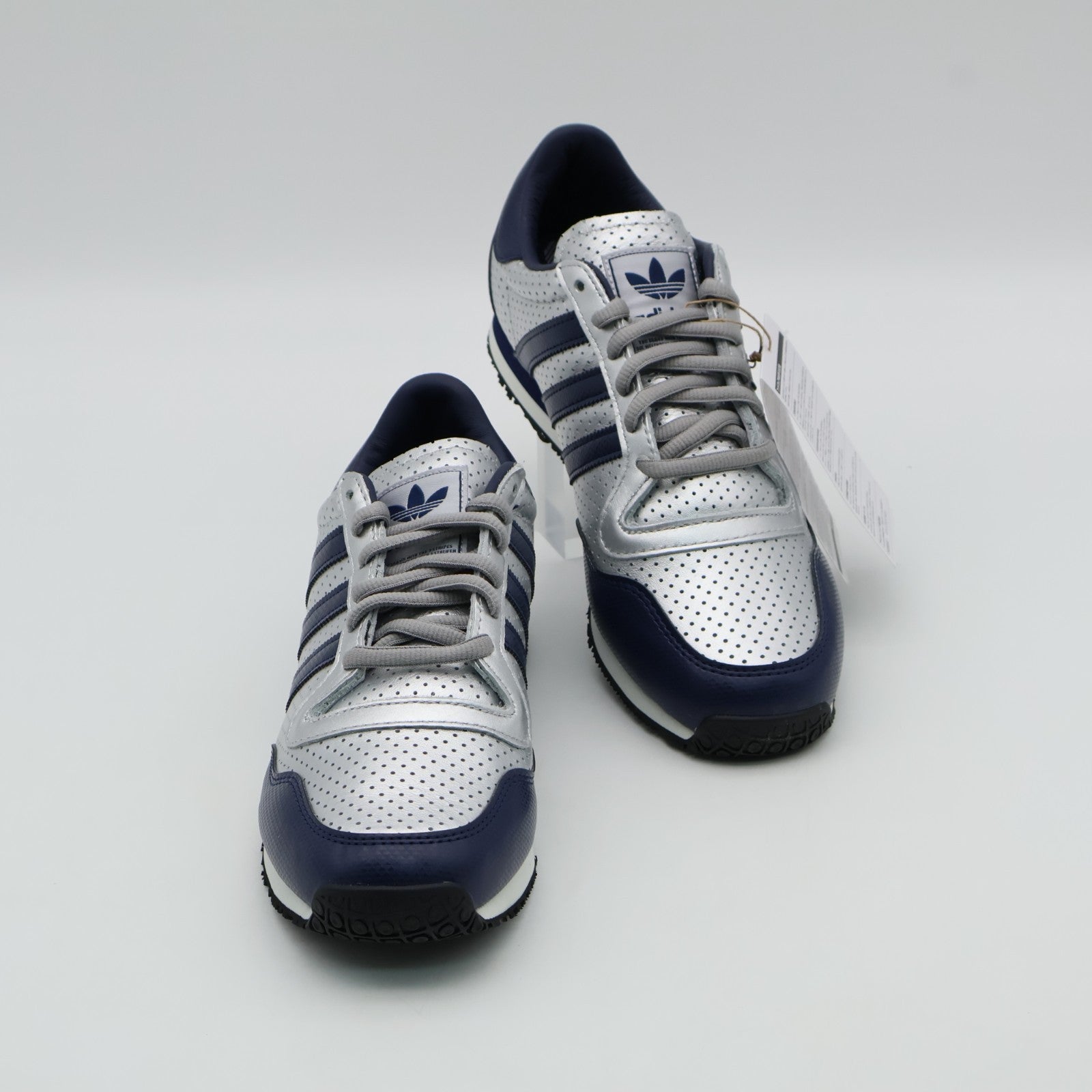JR1614 adidas Originals Galaxy OG Silver Metallic Night Indigo Off White (Men's)